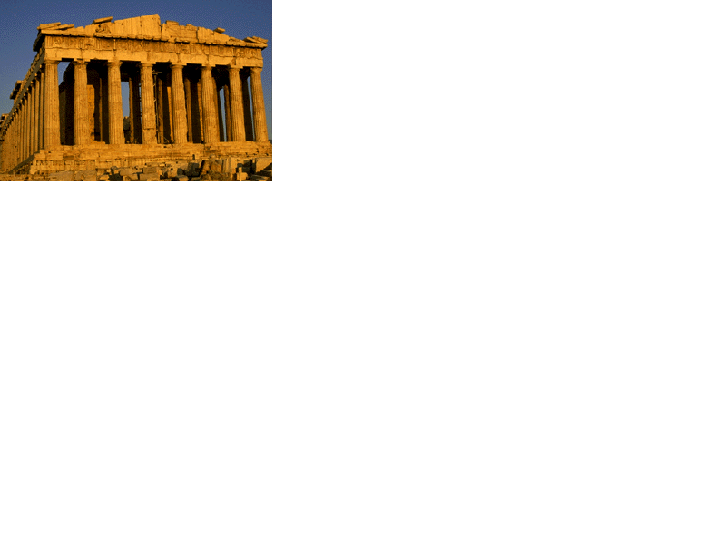 Le Parthnon - Athnes